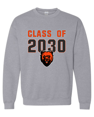 California Grizzlies Class of 2030 Men's Sweatshirt