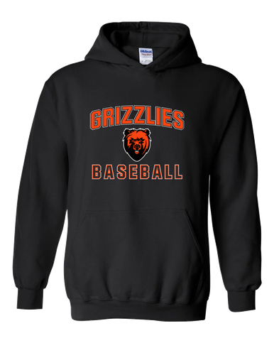 California Grizzlies Baseball #1 Men's Hoodie