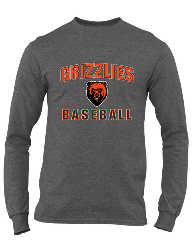 California Grizzlies Baseball #1 Men's Premium LS T-Shirt