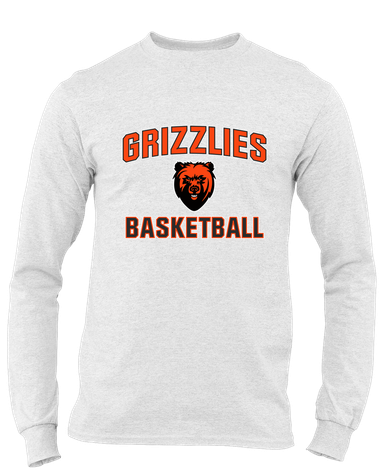 California Grizzlies Basketball #1 Men's LS T-Shirt