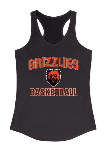 California Grizzlies Basketball #1 Women's Tank Top
