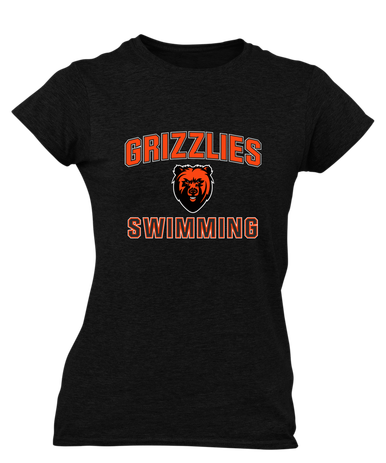 California Grizzlies Swimming Women's SS T-Shirt