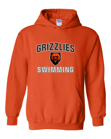 California Grizzlies Swimming Men's Hoodie