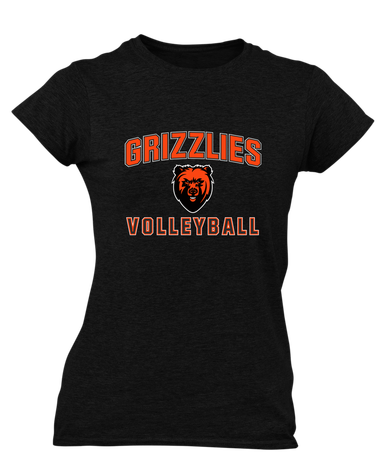 California Grizzlies Volleyball Women's Premium SS T-Shirt