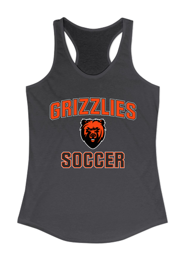 California Grizzlies Soccer #1 Women's Tank Top