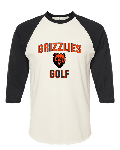 California Grizzlies Golf Women's Baseball T-Shirt
