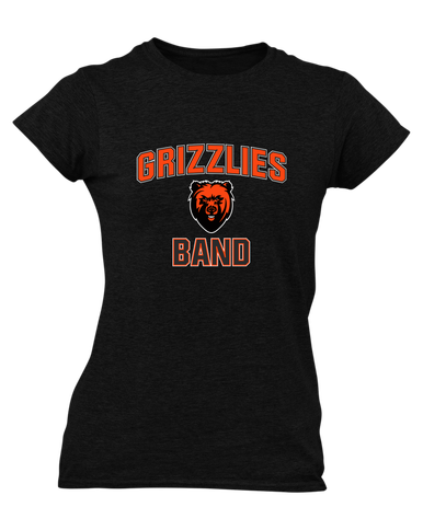 California Grizzlies Band # 1 Women's SS T-Shirt