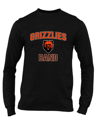 California Grizzlies Band # 1 Men's LS T-Shirt