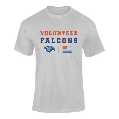 Volunteer Falcons Spirit Flag Men's SS T-Shirt