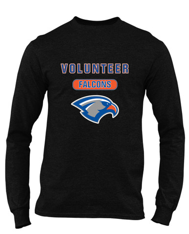 Volunteer Falcons Mascot #3 Men's LS T-Shirt
