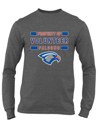 Volunteer Falcons Property Of Men's LS T-Shirt