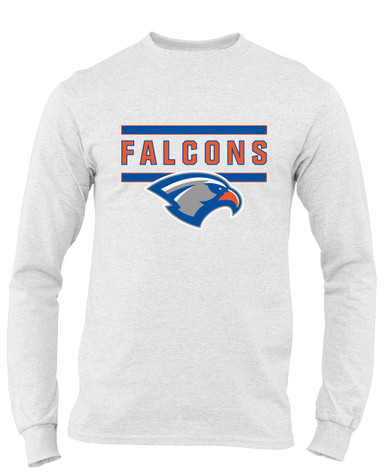 Volunteer Falcons Mascot #5 Men's LS T-Shirt