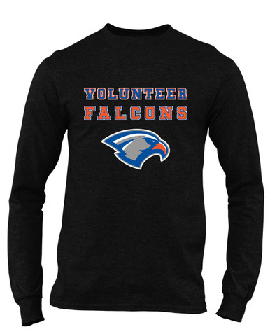 Volunteer Falcons Spirit Men's Premium LS T-Shirt