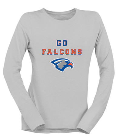 Volunteer Falcons Go Team Women's LS T-Shirt