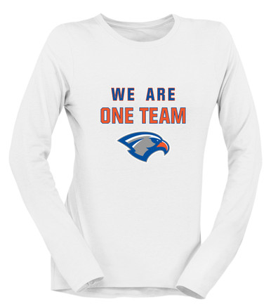 Volunteer Falcons We Are One Team Women's LS T-Shirt