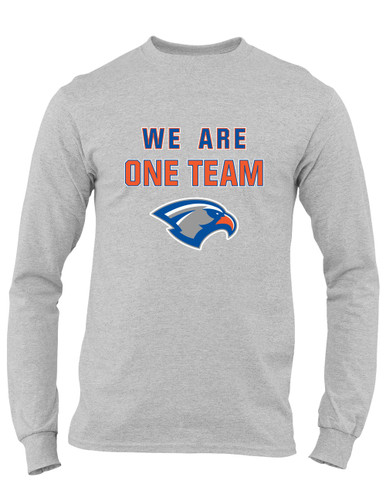 Volunteer Falcons We Are One Team Men's LS T-Shirt