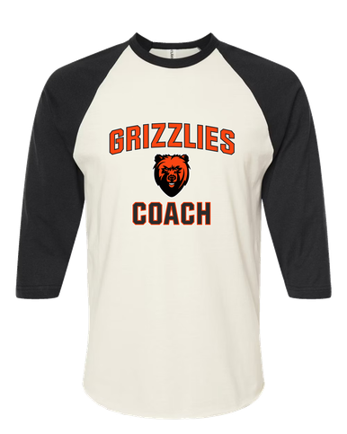 California Grizzlies Coach Women's Baseball T-Shirt