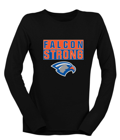 Volunteer Falcons Strong #1 Women's LS T-Shirt