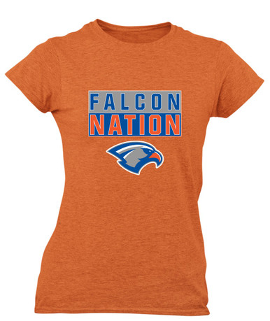 Volunteer Falcons Nation #1 Women's SS T-Shirt