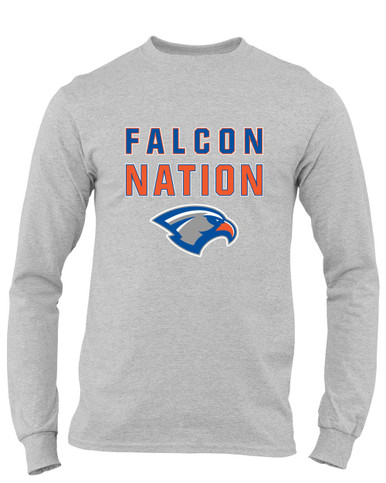 Volunteer Falcons Nation #2 Men's LS T-Shirt
