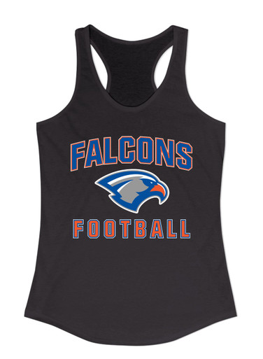 Volunteer Falcons Football #1 Women's Tank Top