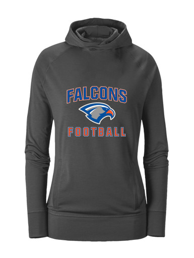 Volunteer Falcons Football #1 Women's Hoodie