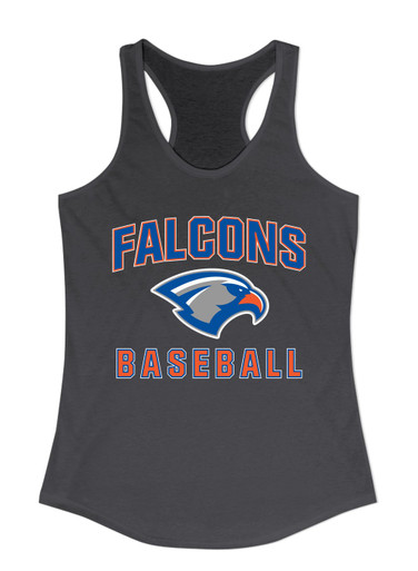 Volunteer Falcons Baseball #1 Women's Tank Top