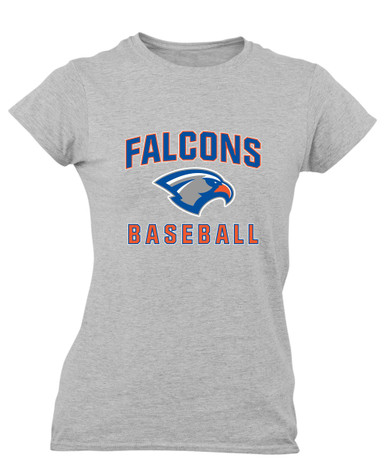 Volunteer Falcons Baseball #1 Women's SS T-Shirt