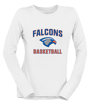 Volunteer Falcons Basketball #1 Women's LS T-Shirt