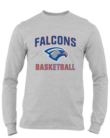 Volunteer Falcons Basketball #1 Men's LS T-Shirt