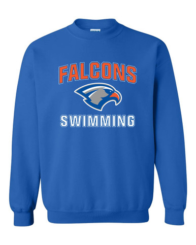 Volunteer Falcons Swimming Men's Sweatshirt