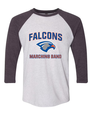 Volunteer Falcons Marching Band Women's Baseball T-Shirt
