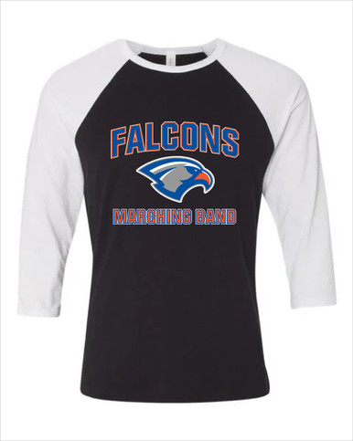 Volunteer Falcons Marching Band Men's Baseball T-Shirt