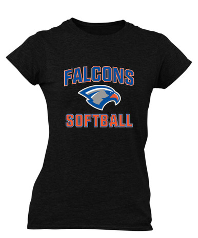 Volunteer Falcons Softball #1 Women's SS T-Shirt