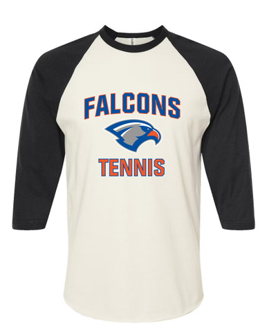 Volunteer Falcons Tennis Women's Baseball T-Shirt