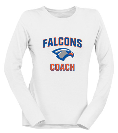 Volunteer Falcons Coach Women's Premium LS T-Shirt