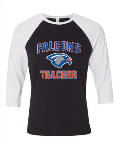 Volunteer Falcons Teacher Men's Baseball T-Shirt