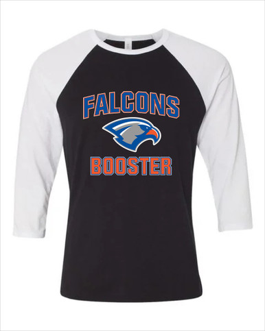 Volunteer Falcons Booster Women's Baseball T-Shirt