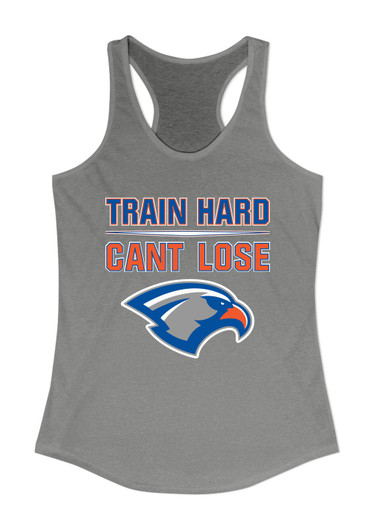 Volunteer Falcons Train Hard, Can't Lose Women's Tank Top