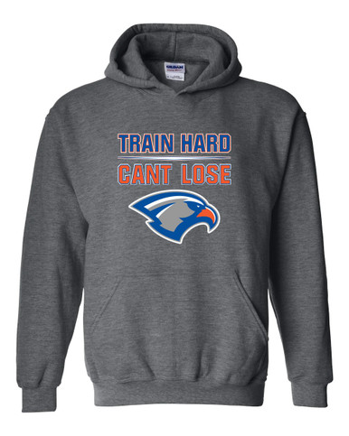 Volunteer Falcons Train Hard, Can't Lose Men's Hoodie