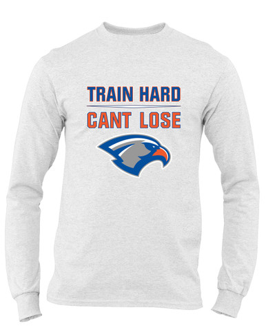 Volunteer Falcons Train Hard, Can't Lose Men's LS T-Shirt