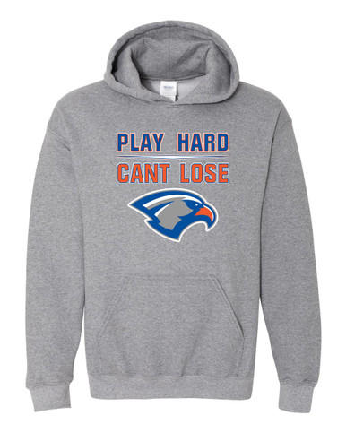 Volunteer Falcons Play Hard, Can't Lose Men's Hoodie