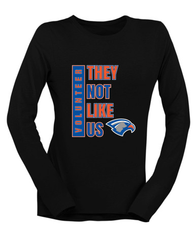 Volunteer Falcons They Not Like Us #1 Women's LS T-Shirt