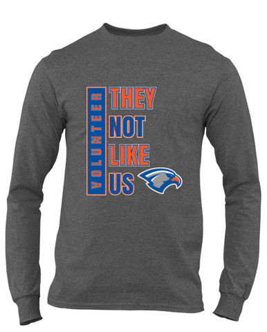 Volunteer Falcons They Not Like Us #1 Men's LS T-Shirt