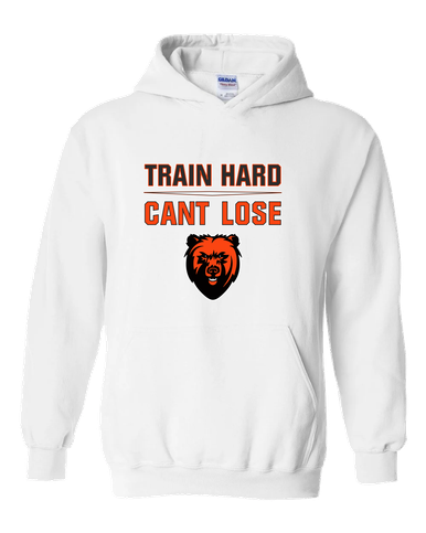 California Grizzlies Train Hard, Can't Lose Men's Hoodie
