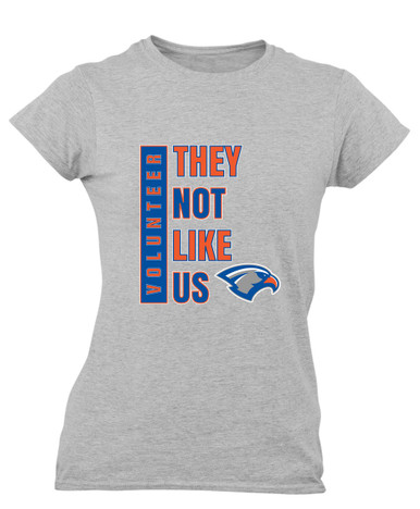 Volunteer Falcons They Not Like Us #1 Women's Premium SS T-Shirt