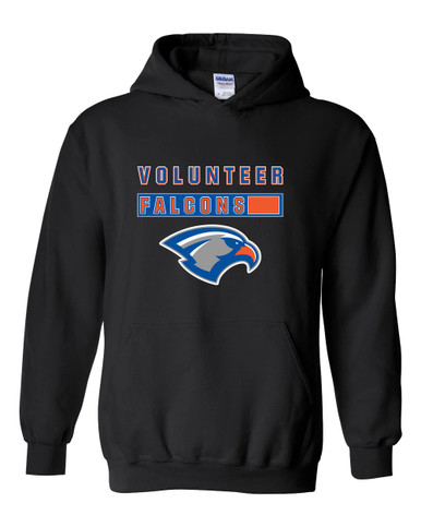 Volunteer Falcons Mascot #7 Men's Hoodie