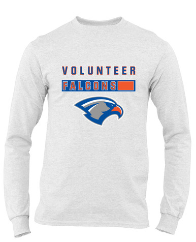 Volunteer Falcons Mascot #7 Men's Premium LS T-Shirt