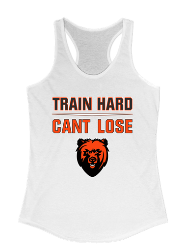 California Grizzlies Train Hard, Can't Lose Women's Tank Top