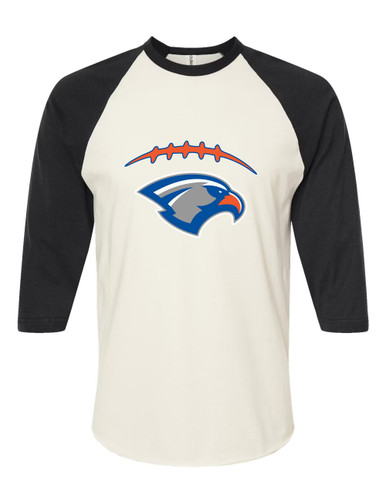 Volunteer Falcons Football #2 Women's Baseball T-Shirt